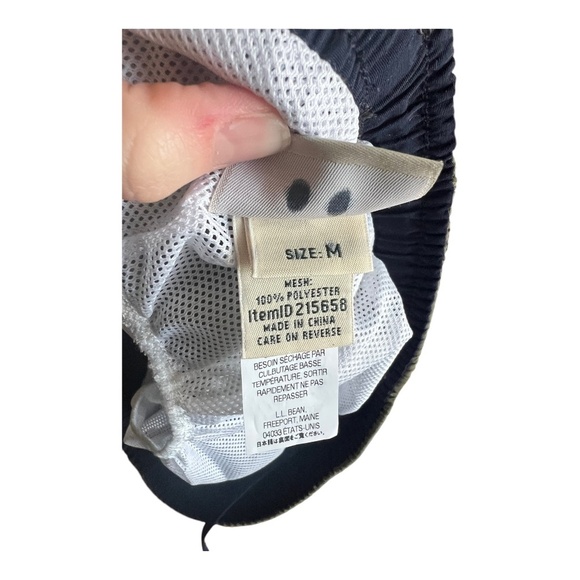 LL Bean Green Men's Classic Supplex Sport Short Swim Trunks M - Picture 3 of 6